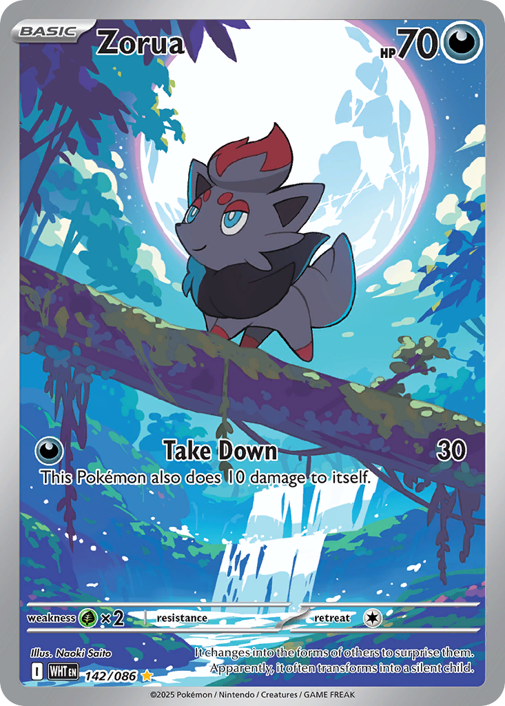 Zorua - White Flare #142