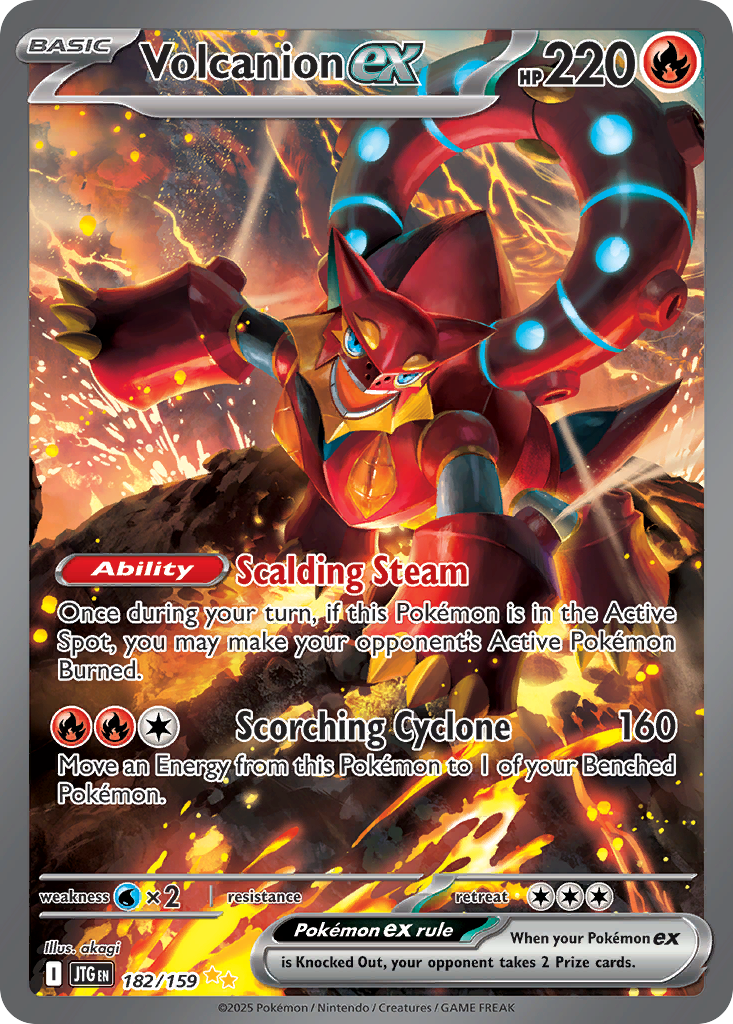 Volcanion ex - Journey Together #182