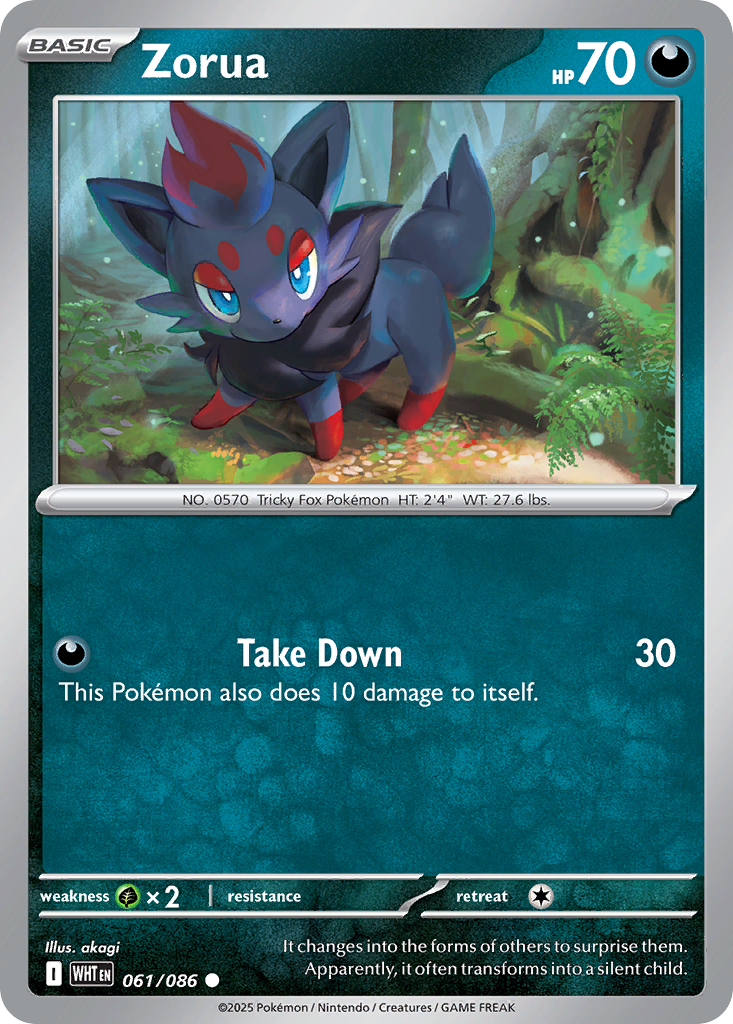 Zorua - White Flare #61