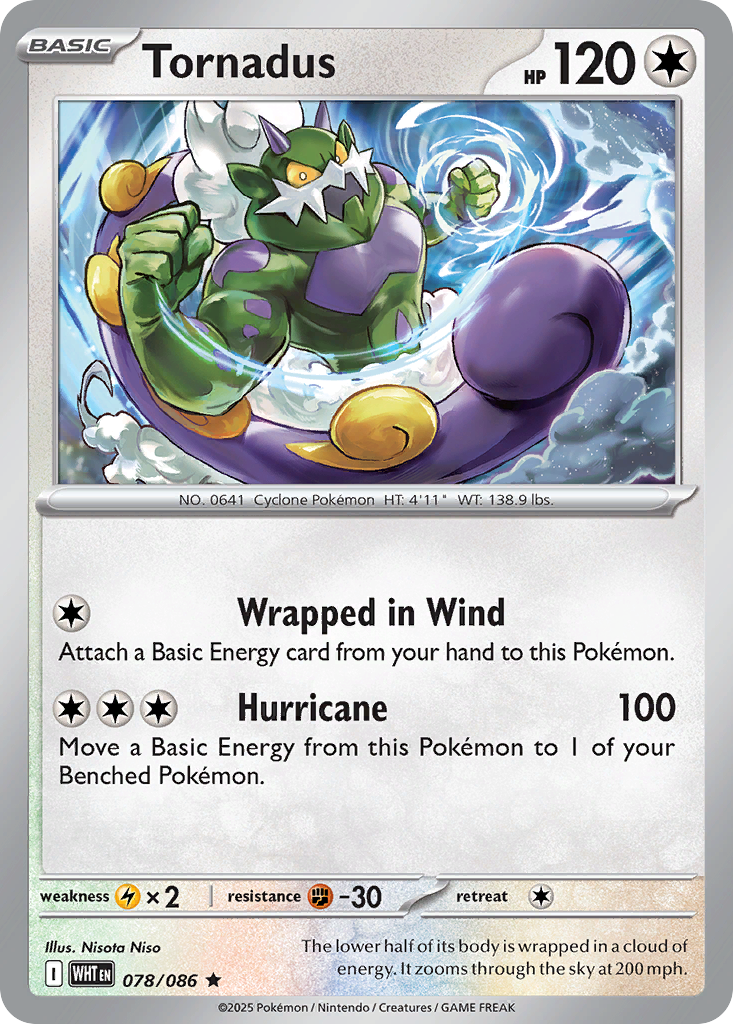 Tornadus - White Flare #78