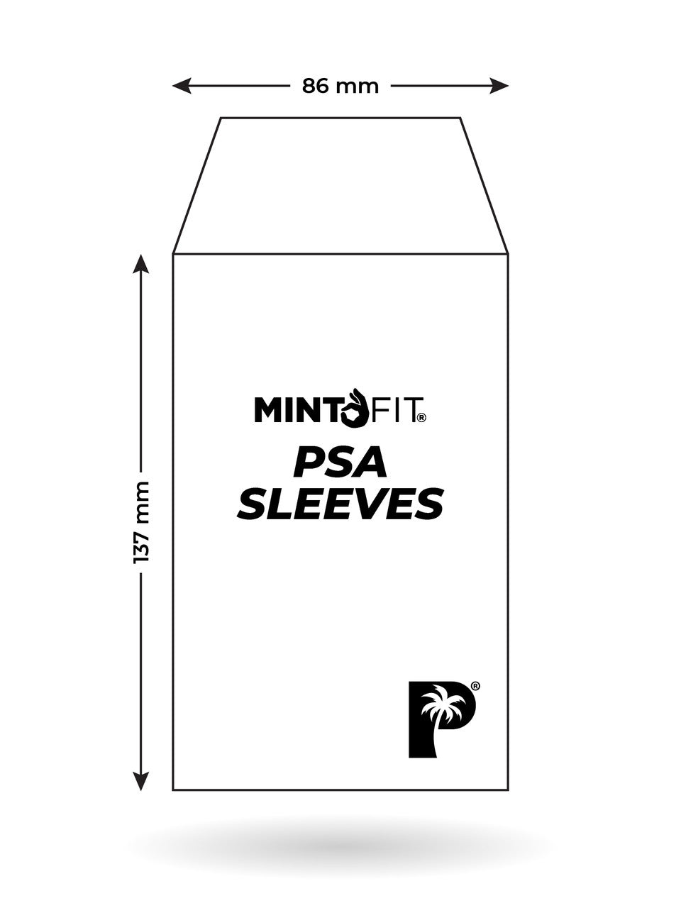 Palms Off Gaming - MintFit PSA Graded Card Sleeves - Regular 100pc