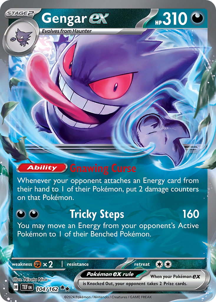 Gengar ex (ex) (104/218) [Scarlet & Violet: Temporal Forces]