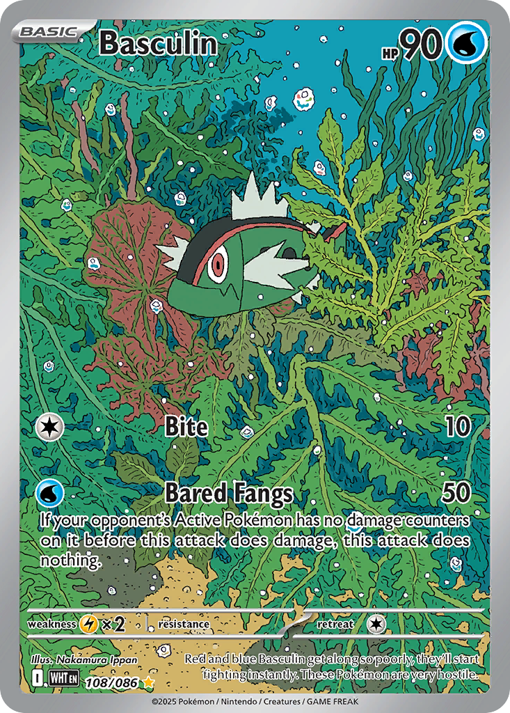 Basculin - White Flare #108