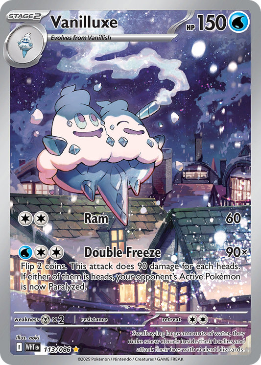 Vanilluxe - White Flare #113