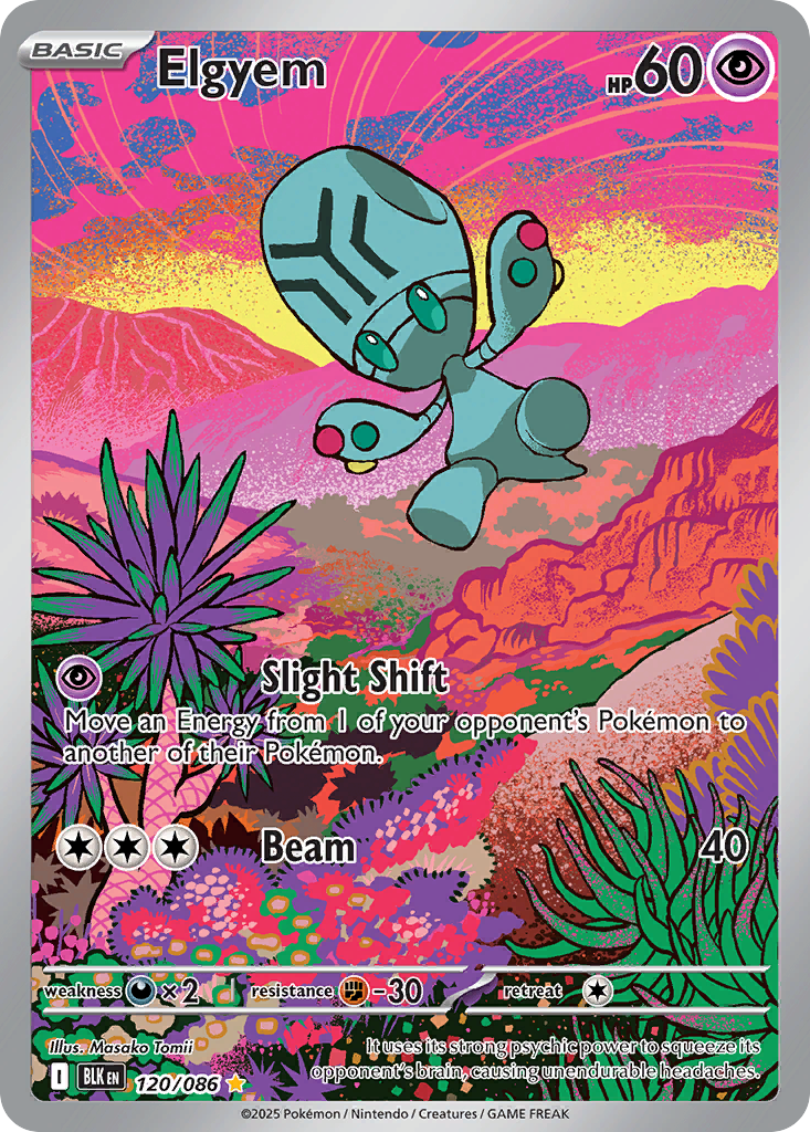 Elgyem - Black Bolt #120