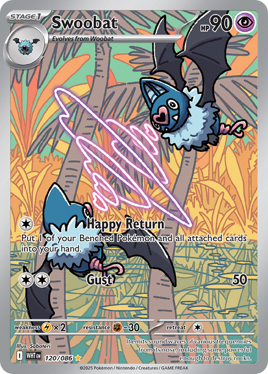 Swoobat - White Flare #120