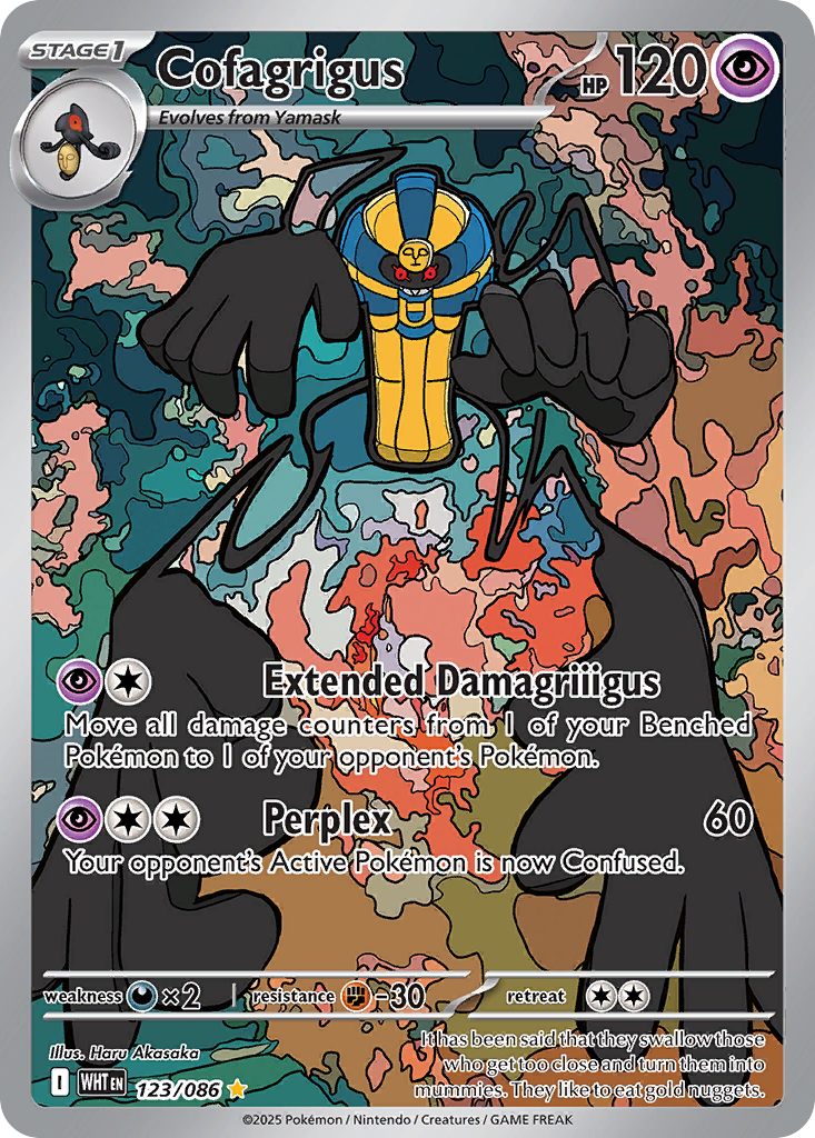 Cofagrigus - White Flare #123