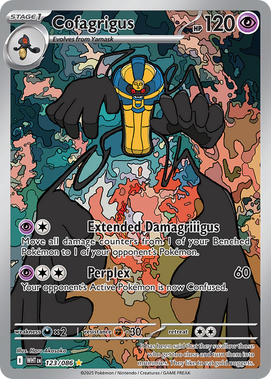 Cofagrigus - White Flare #123