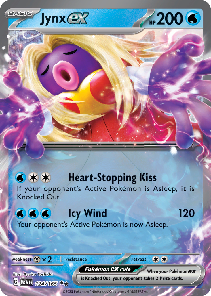 Jynx ex (ex) (124/207) [Scarlet & Violet: 151]