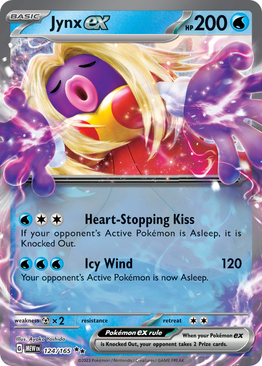 Jynx ex (ex) (124/207) [Scarlet & Violet: 151]