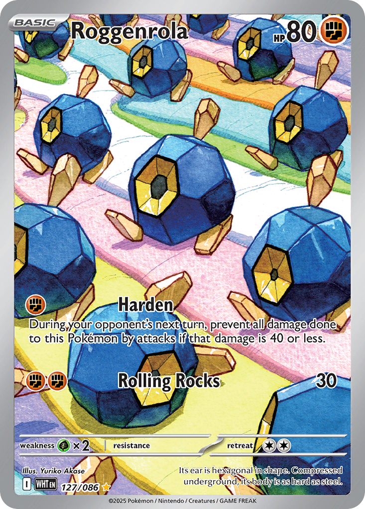 Roggenrola - White Flare #127