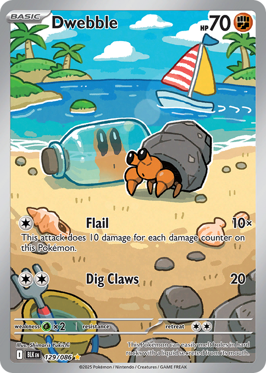 Dwebble - Black Bolt #129