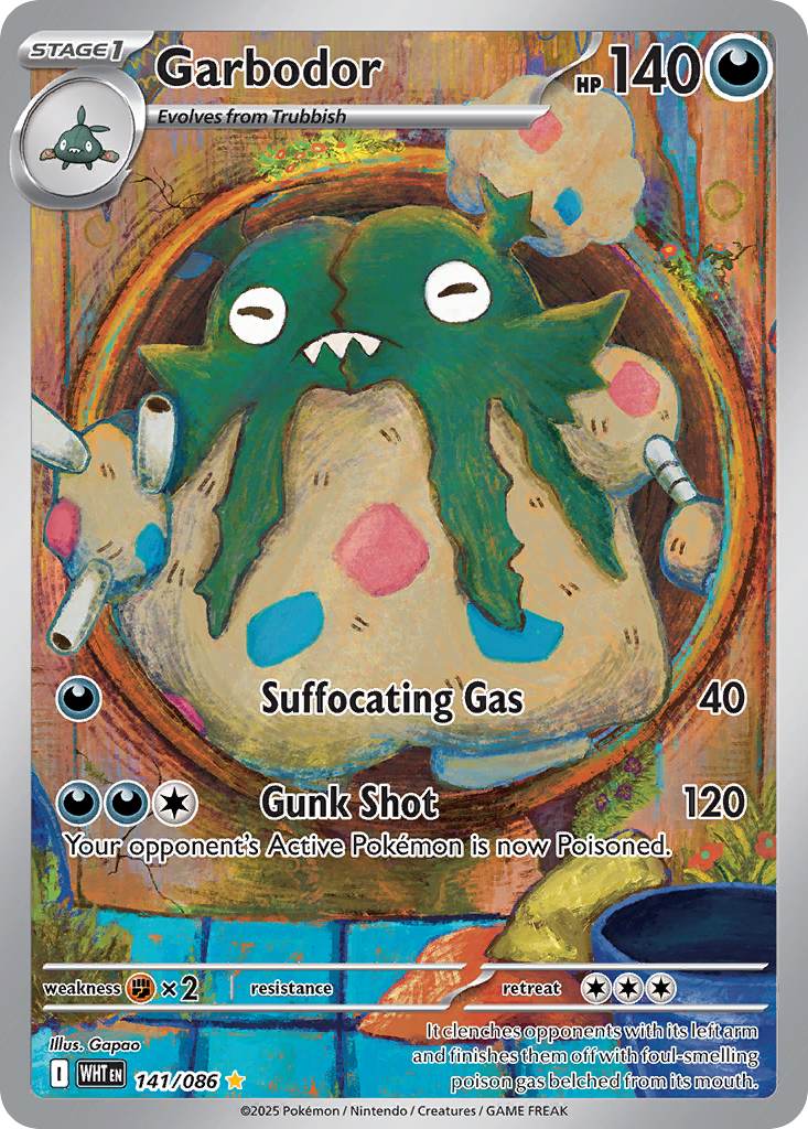 Garbodor - White Flare #141