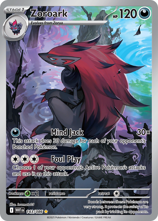 Zoroark - White Flare #143
