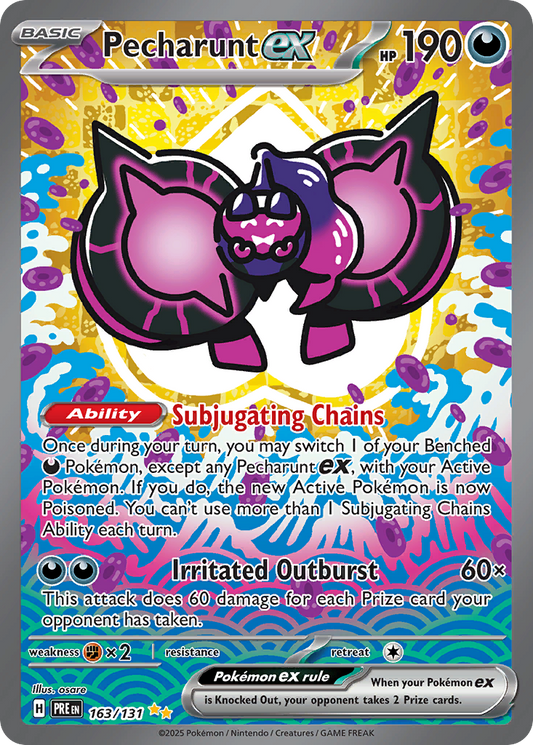 Pecharunt ex (ex) (163/180) [Scarlet & Violet: Prismatic Evolutions]