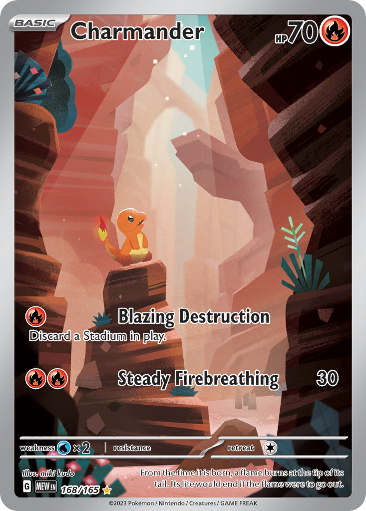 Charmander (168/207) [Scarlet & Violet: 151]