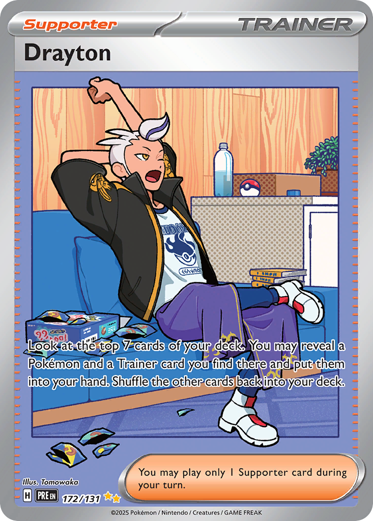 Drayton (172/180) [Scarlet & Violet: Prismatic Evolutions]