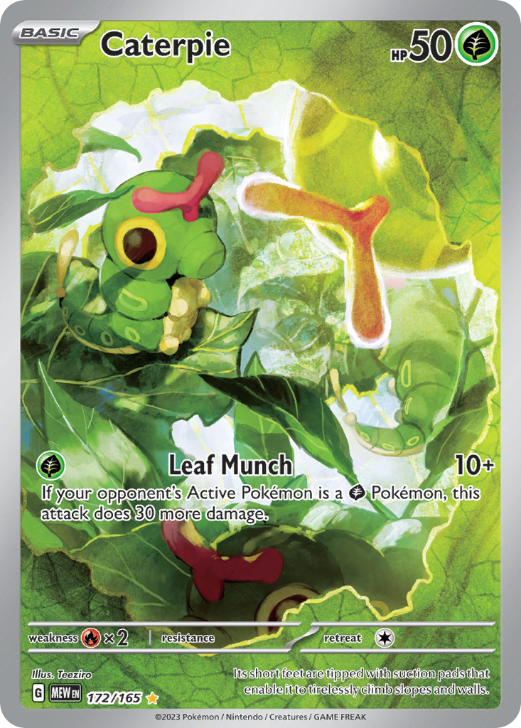 Caterpie (172/207) [Scarlet & Violet: 151]