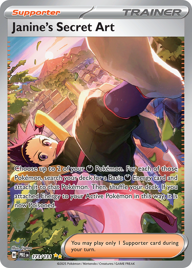Janine's Secret Art (173/180) [Scarlet & Violet: Prismatic Evolutions]