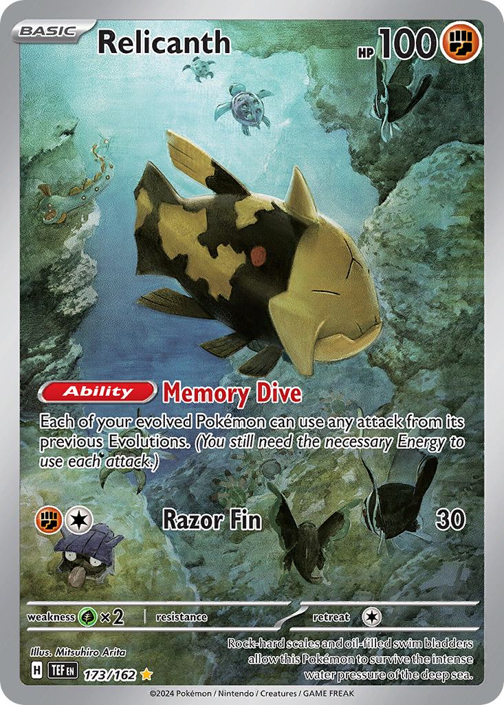 Relicanth (173/218) [Scarlet & Violet: Temporal Forces]