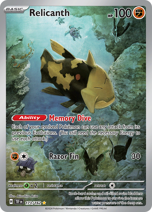 Relicanth (173/218) [Scarlet & Violet: Temporal Forces]
