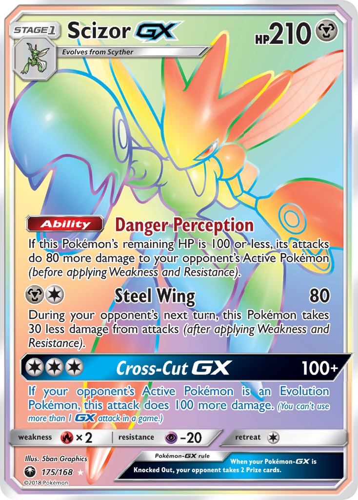 Scizor-GX (GX) (175/187) [Sun & Moon: Celestial Storm]