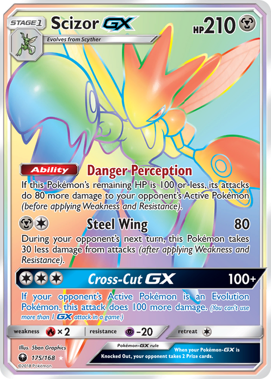 Scizor-GX (GX) (175/187) [Sun & Moon: Celestial Storm]