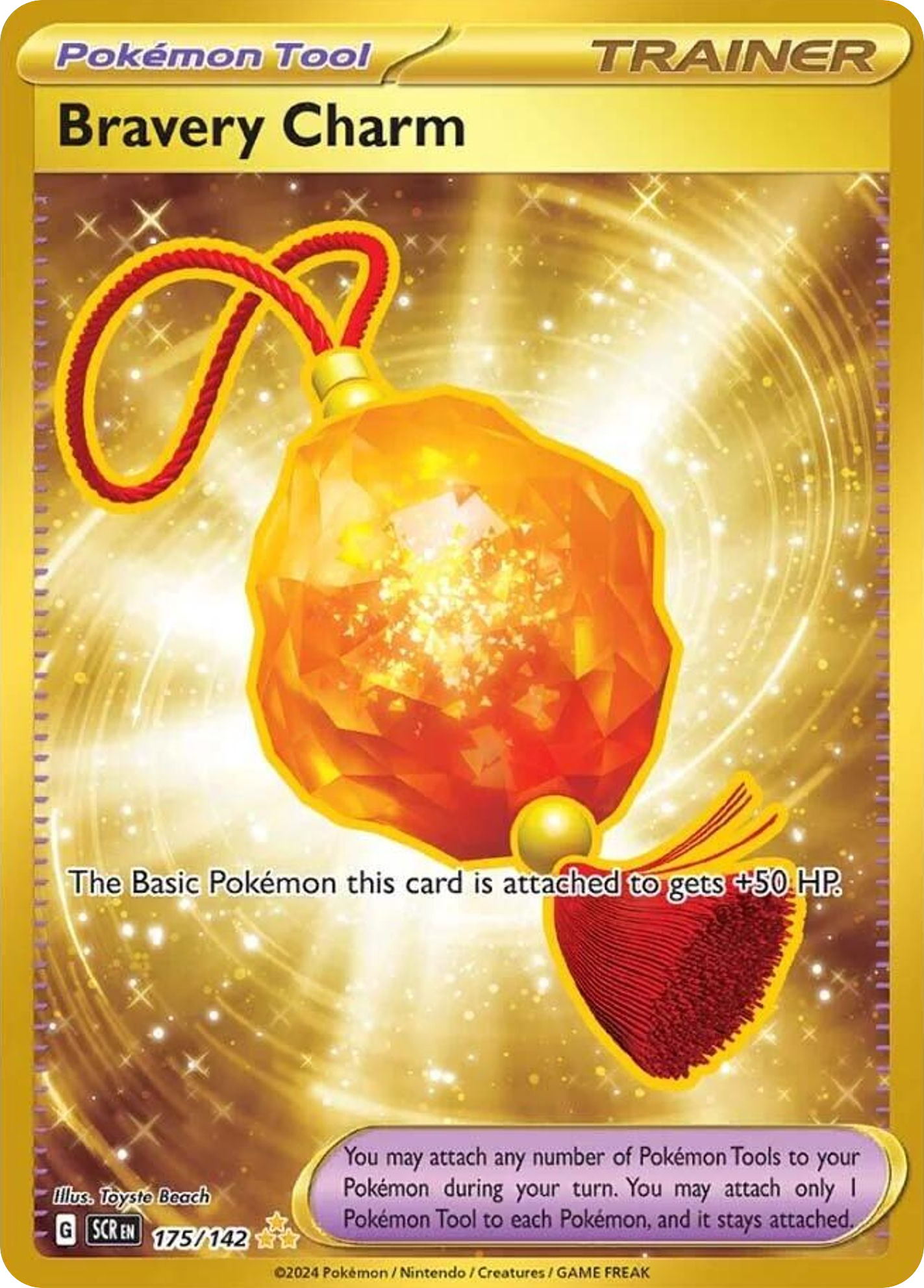 Bravery Charm (Pokémon Tool) (175/175) [Scarlet & Violet: Stellar Crown]