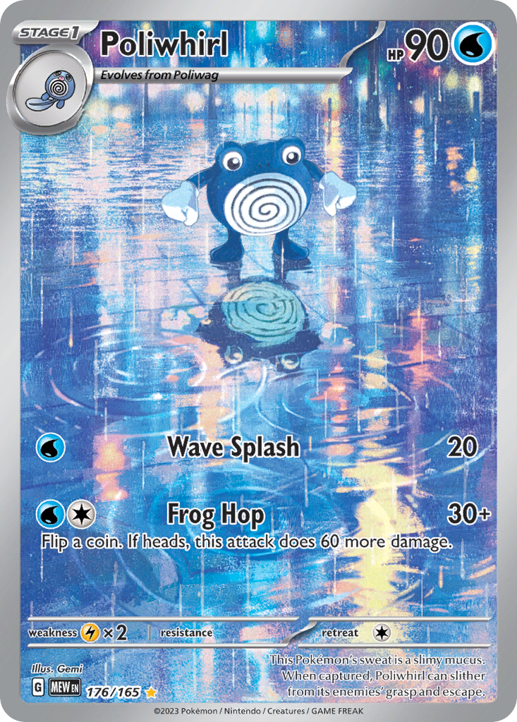 Poliwhirl (176/207) [Scarlet & Violet: 151]