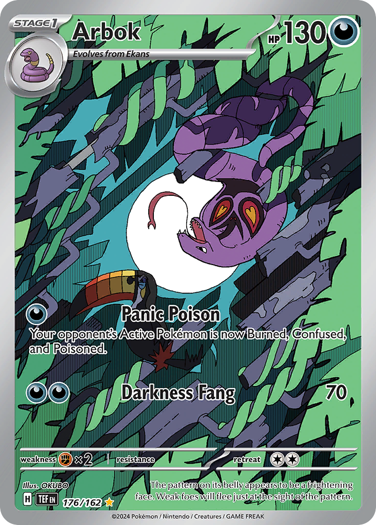 Arbok (176/218) [Scarlet & Violet: Temporal Forces]