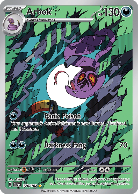 Arbok (176/218) [Scarlet & Violet: Temporal Forces]