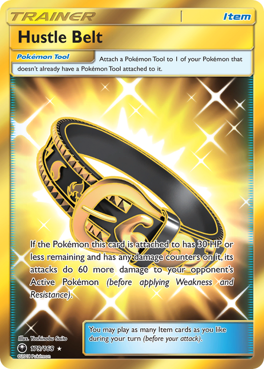 Hustle Belt (Pokémon Tool) (179/187) [Sun & Moon: Celestial Storm]