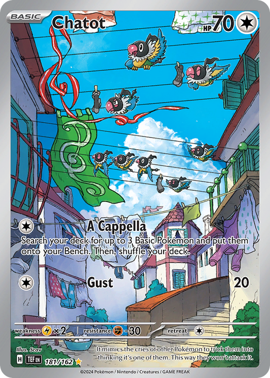 Chatot (181/218) [Scarlet & Violet: Temporal Forces]
