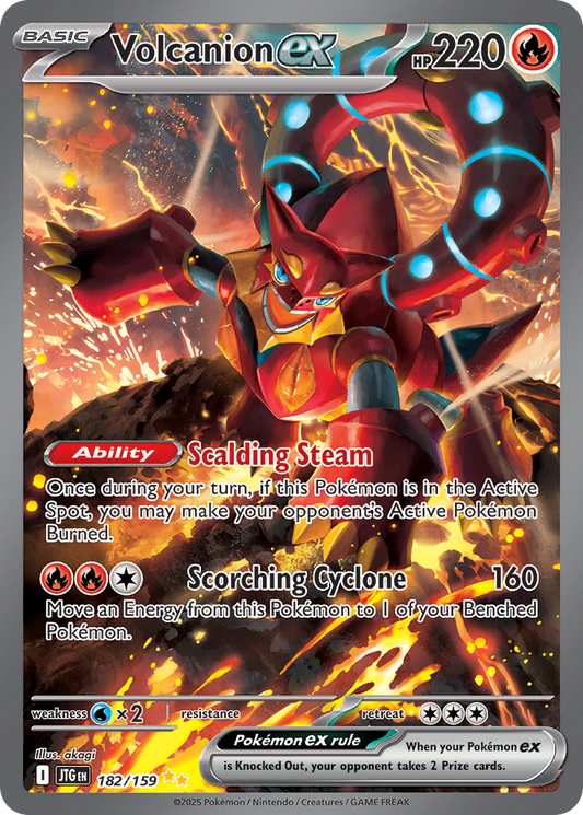 Volcanion ex - Journey Together #182
