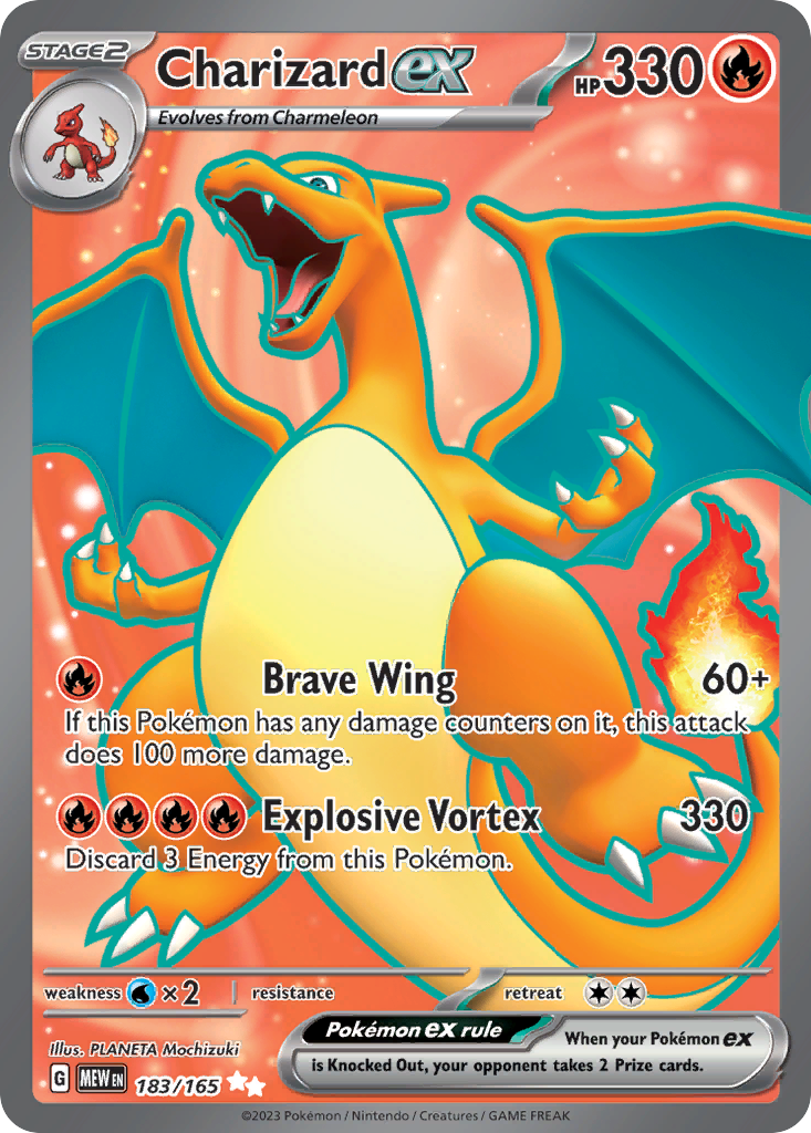 Charizard ex (ex) (183/207) [Scarlet & Violet: 151]
