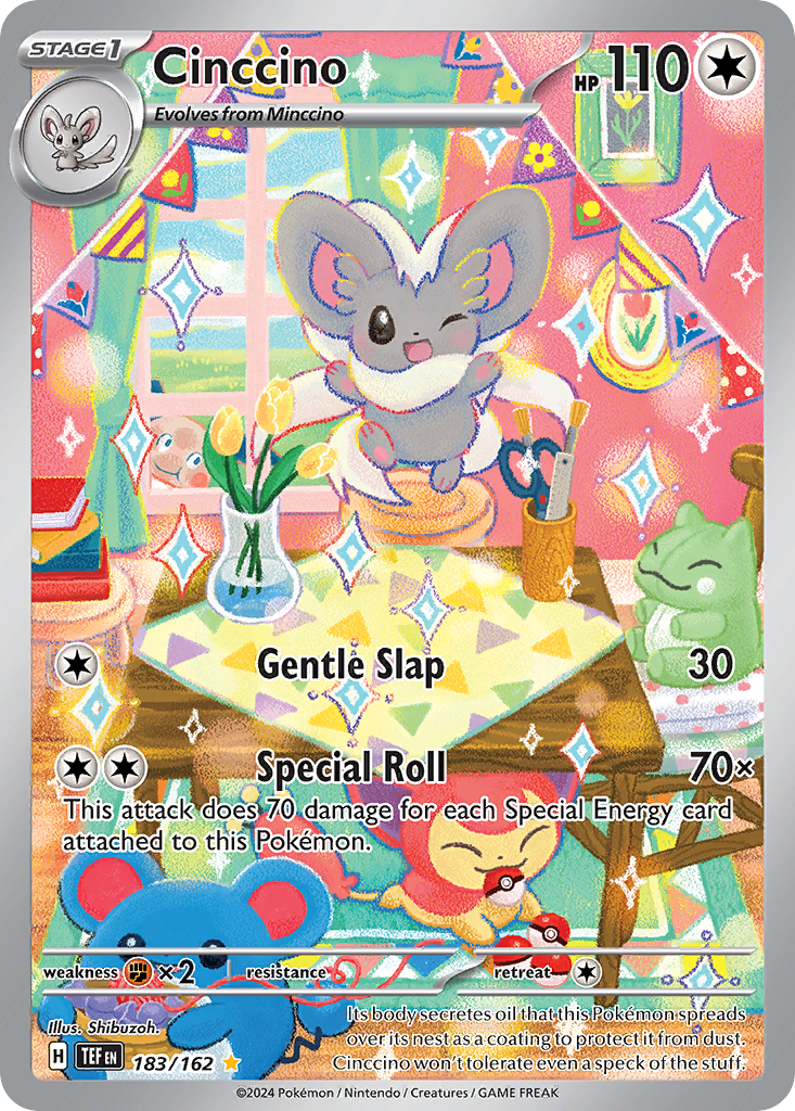 Cinccino (183/218) [Scarlet & Violet: Temporal Forces]
