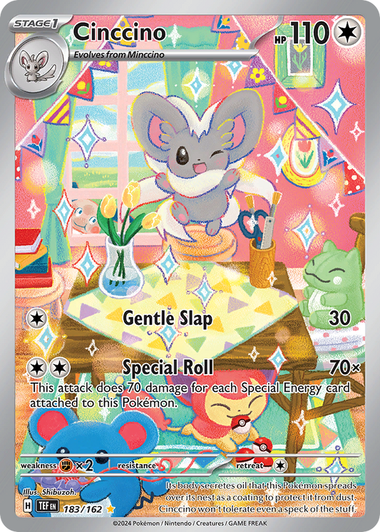 Cinccino (183/218) [Scarlet & Violet: Temporal Forces]