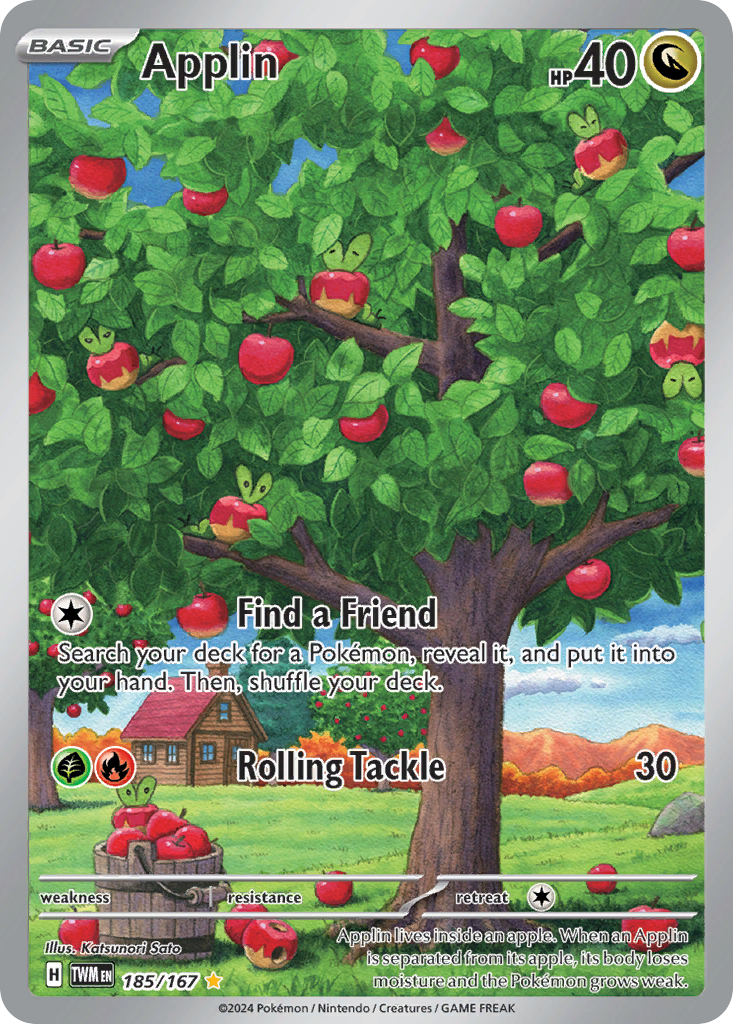 Applin (185/226) [Scarlet & Violet: Twilight Masquerade]