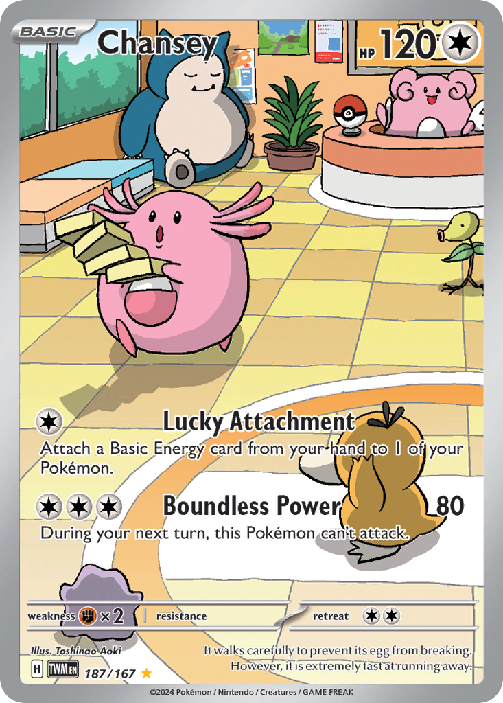 Chansey (187/226) [Scarlet & Violet: Twilight Masquerade]
