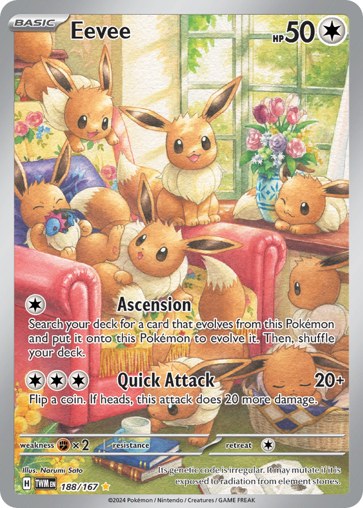 Eevee (188/226) [Scarlet & Violet: Twilight Masquerade]
