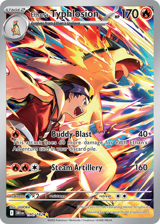 Ethan's Typhlosion (190/244) [Scarlet & Violet: Destined Rivals]