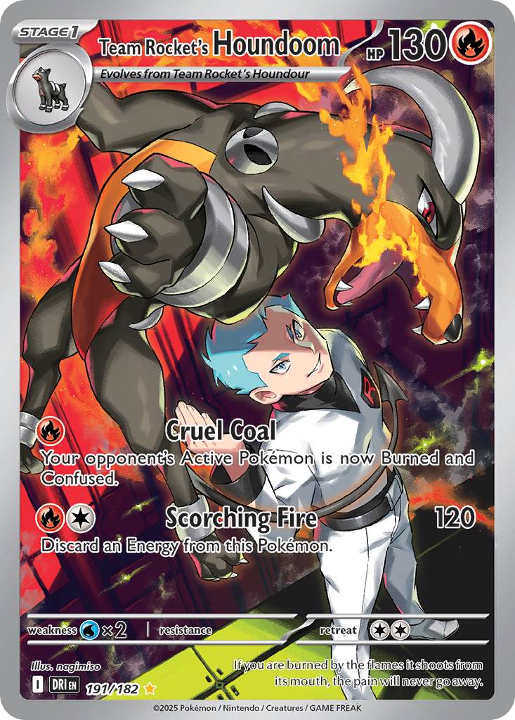 Team Rocket's Houndoom (191/244) [Scarlet & Violet: Destined Rivals]