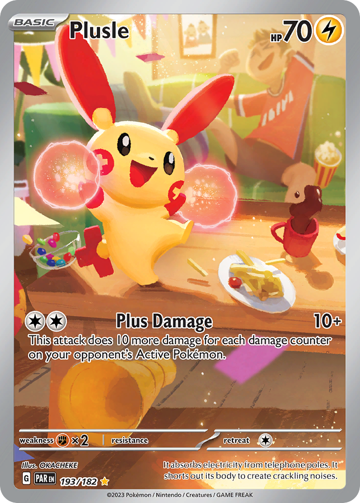 Plusle (193/266) [Scarlet & Violet: Paradox Rift]
