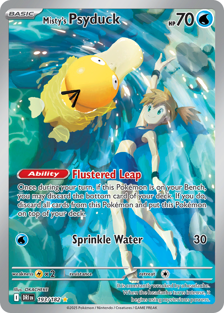 Misty's Psyduck (193/244) [Scarlet & Violet: Destined Rivals]