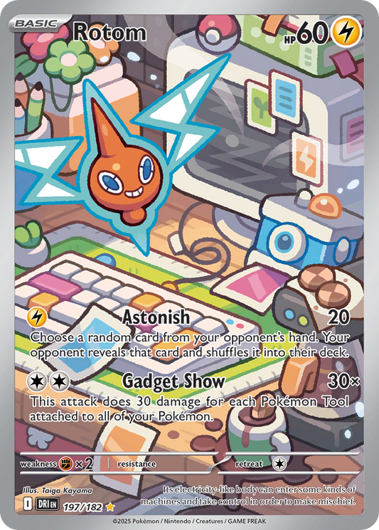 Rotom (197/244) [Scarlet & Violet: Destined Rivals]