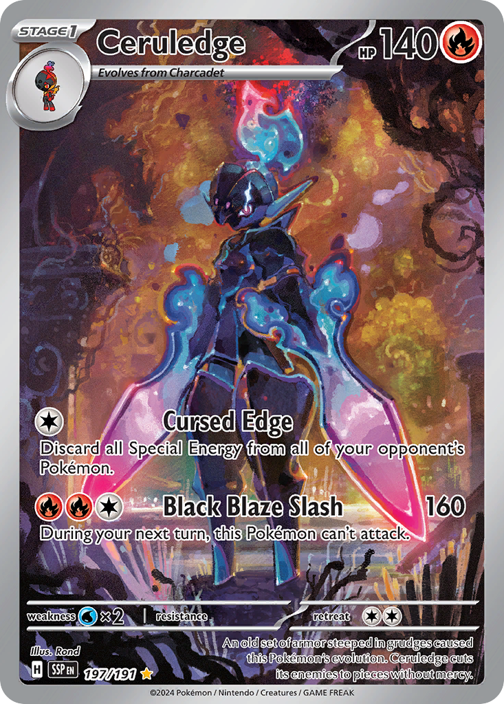 Ceruledge (197/252) [Scarlet & Violet: Surging Sparks]
