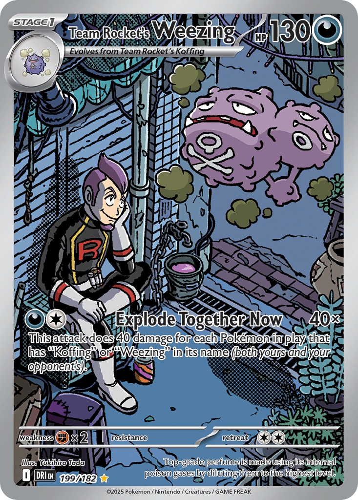 Team Rocket's Weezing (199/244) [Scarlet & Violet: Destined Rivals]