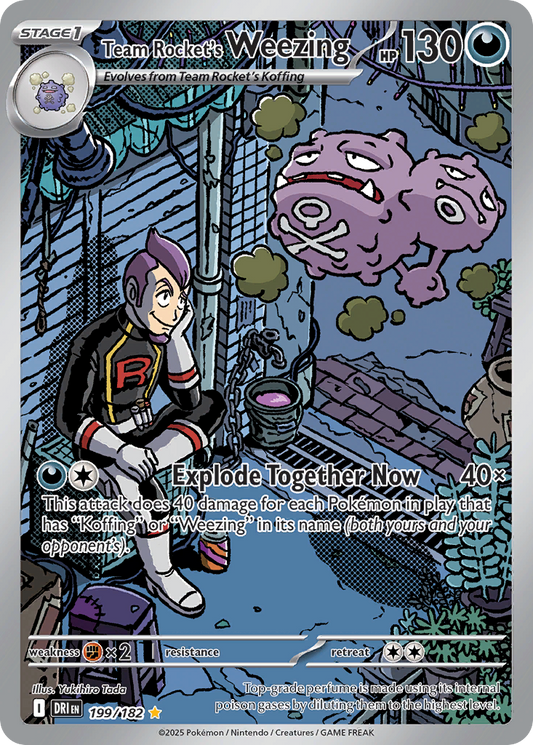 Team Rocket's Weezing (199/244) [Scarlet & Violet: Destined Rivals]