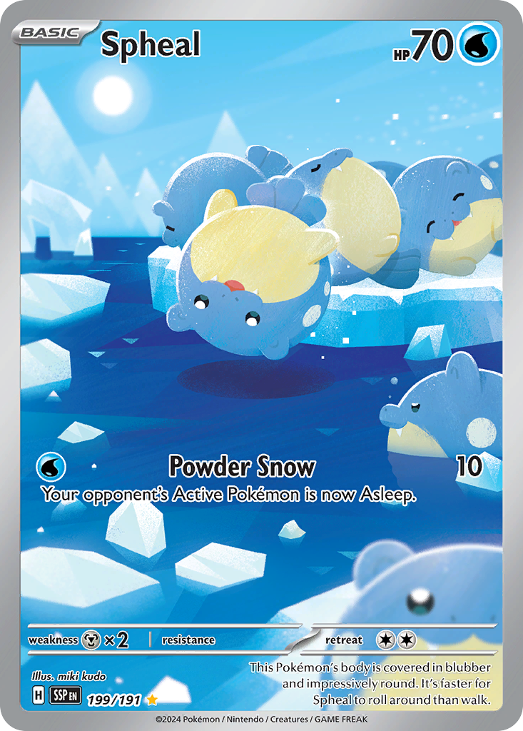 Spheal (199/252) [Scarlet & Violet: Surging Sparks]