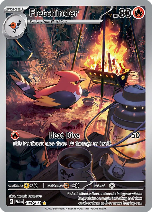 Fletchinder (199/279) [Scarlet & Violet: Paldea Evolved]